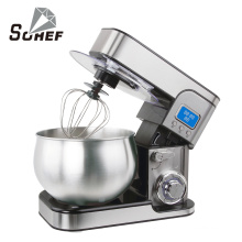 Large capacity electric automatic 5 litter dough mixer grinder with stainless steel bowl